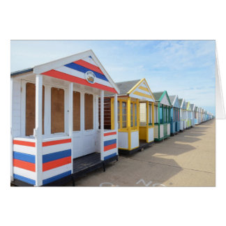 Beach Huts In Eastern England