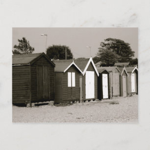 Beach Huts, Mersea Island, Essex, England Postcard