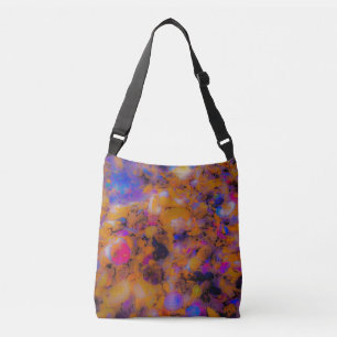 Beach Impression, Rocks and Sea Shells Crossbody Bag