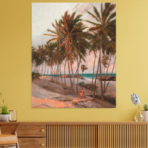 Beach in Fortaleza Canvas Print