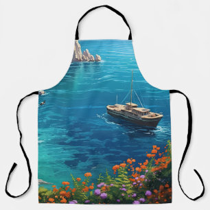 Beach in Greece  Apron