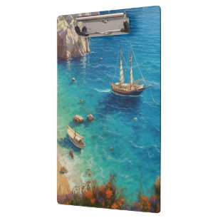Beach in Greece  Clipboard