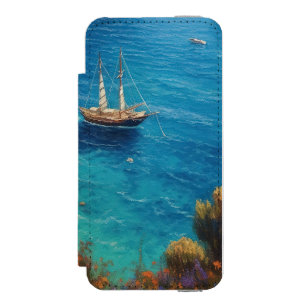 Beach in Greece  Incipio Watson™ iPhone 5 Wallet Case