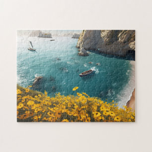 Beach in Greece Jigsaw Puzzle
