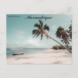 Beach in Mozambique Postcard