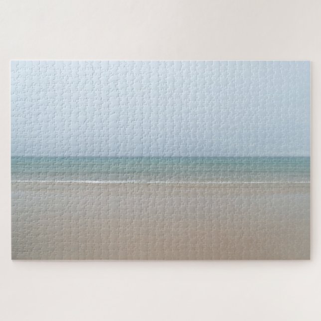 Beach in Storm Jigsaw Puzzle (Horizontal)