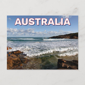 Beach In Tomaree National Park Postcard