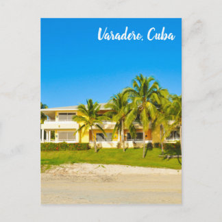 Beach in Vardero, Cuba Postcard
