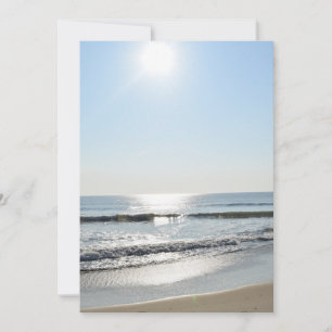Beach invitation