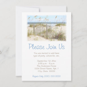 Beach Invitation