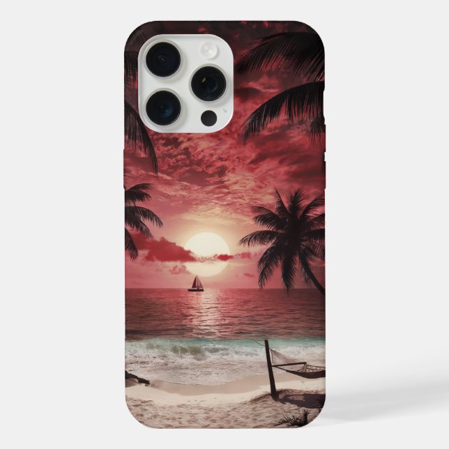 beach iPhone case (Back)