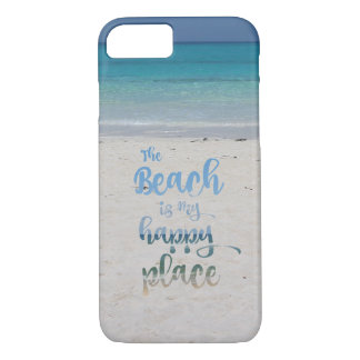 Beach is my Happy Place iPhone 8/7 Case