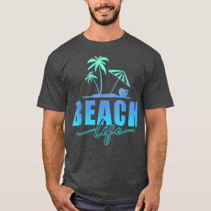 Beach Island Vacation Sunbathing Summer Traveller T-Shirt