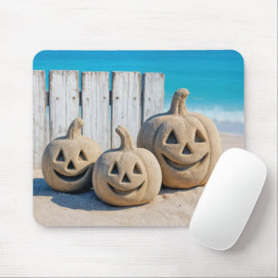 Beach Jack o' Lanterns Mouse Pad