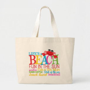 Beach  Jumbo Tote