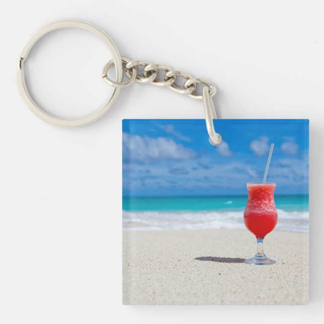 Beach Key Ring (Front)