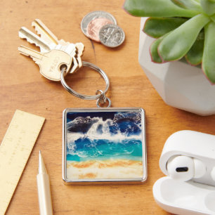 Beach  key ring
