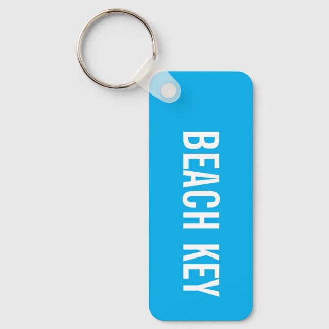 Beach  key ring (Front)