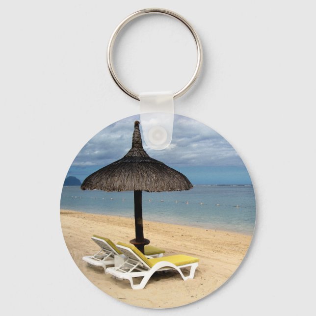 Beach Key Ring (Front)