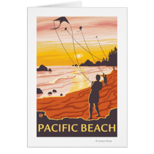 Beach & Kites - Pacific Beach, Washington