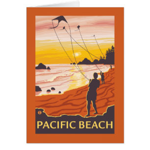 Beach & Kites - Pacific Beach, Washington