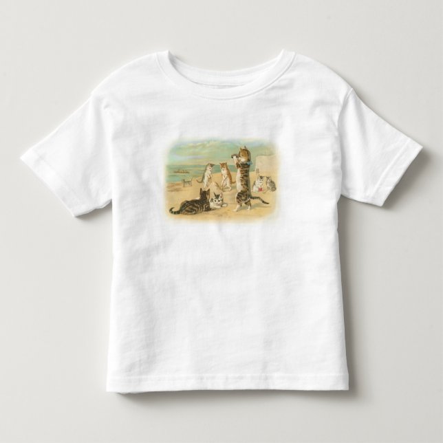 Beach Kittens Toddler T-Shirt (Front)
