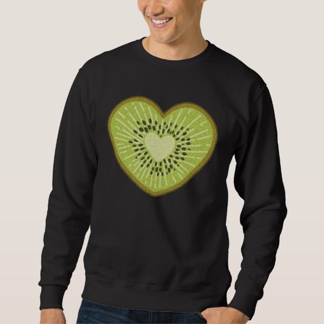 Beach Kiwi Costume  on Vacation Kiwi Fruit Sweatshirt (Front)