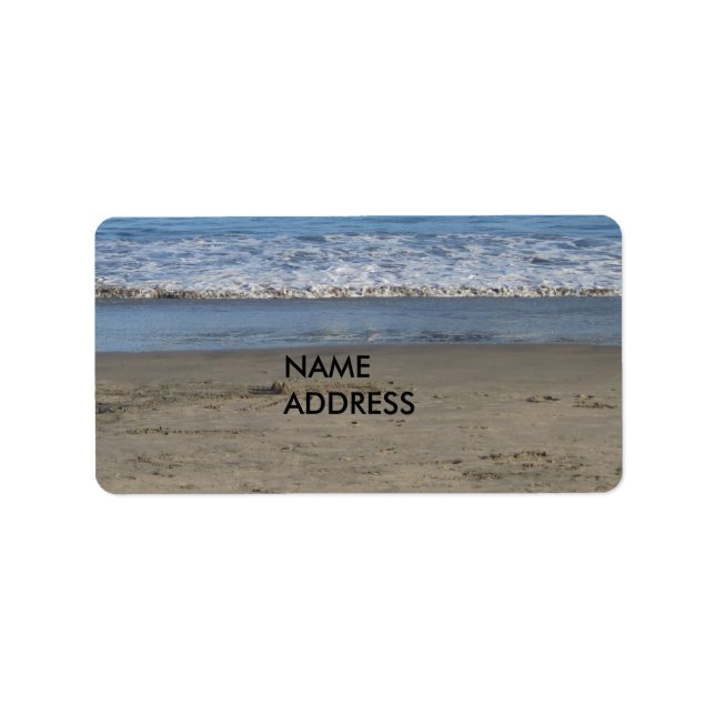 beach label (Front)