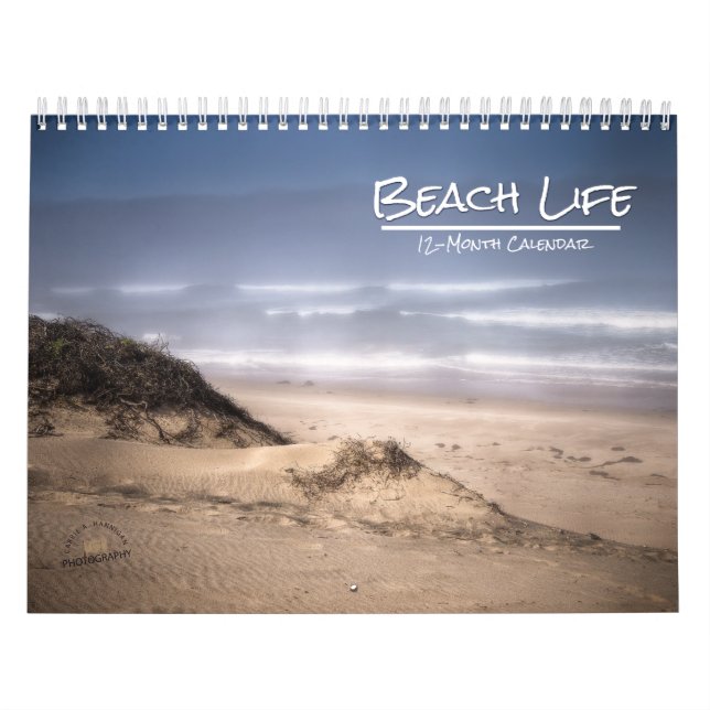 Beach Life Calander Calendar (Cover)