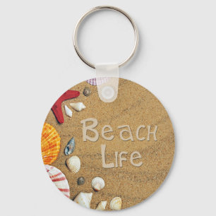 Beach Life Key Ring