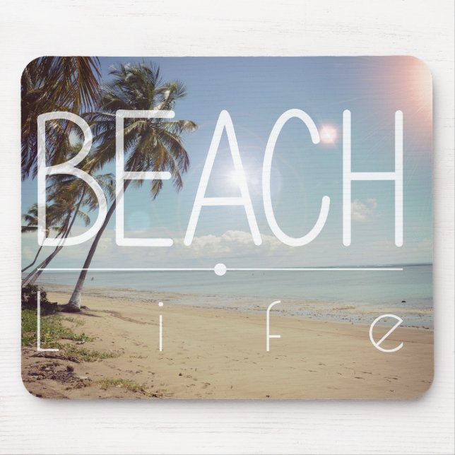 Beach Life Mousepad (Front)