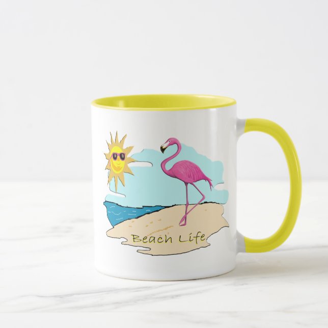 Beach Life Mug (Right)