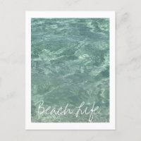 Beach Life Quotes Waves Ocean Clear Teal Water