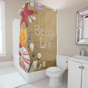 Beach Life Shower Curtain