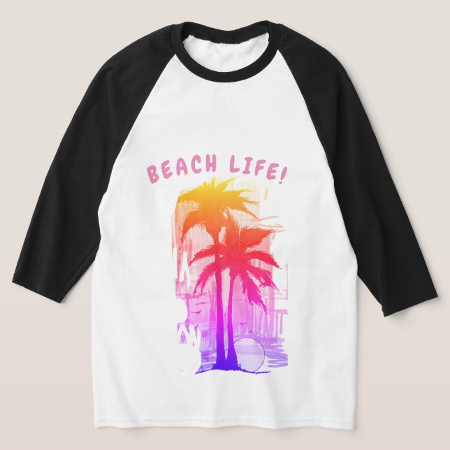 BEACH LIFE T-Shirt (Laydown)