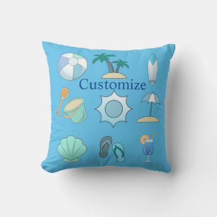Beach Life Things Thunder_Cove Cushion