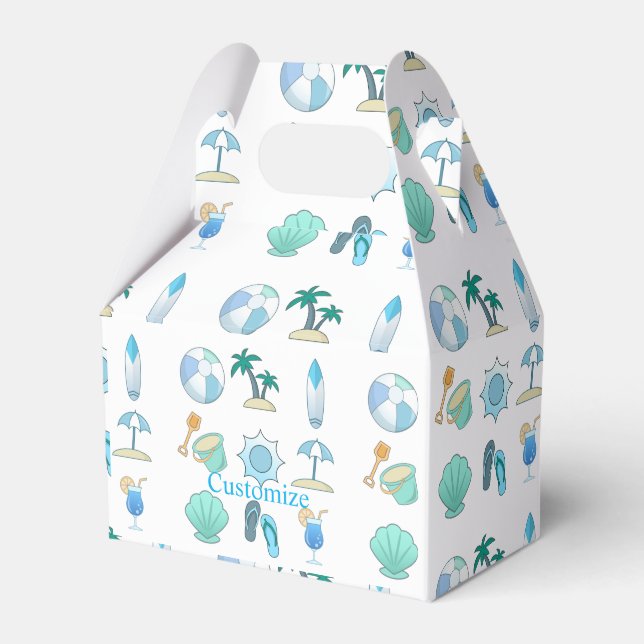 Beach Life Things Thunder_Cove Favour Box (Front Side)