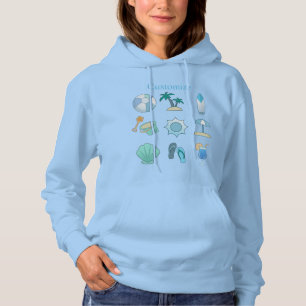 Beach Life Things Thunder_Cove Hoodie