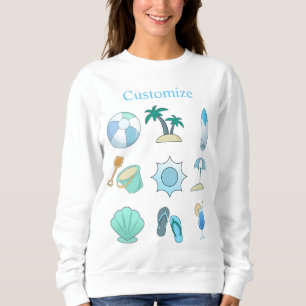 Beach Life Things Thunder_Cove Sweatshirt