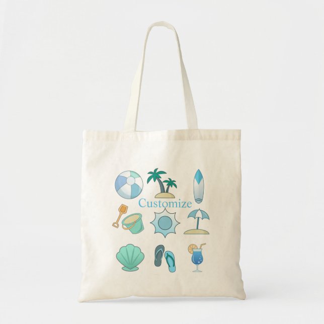 Beach Life Things Thunder_Cove  Tote Bag (Front)
