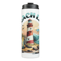 Beach Life Tropical Lighthouse