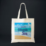 Beach Life Vitamin Sea Tote Bag<br><div class="desc">Perfect for beach life. Live the dream with this "I need my vitamin sea" tote bag.</div>