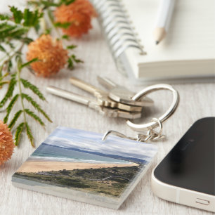 Beach lookout key ring