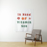 Beach Lover Summer Quote Retro Typography Art