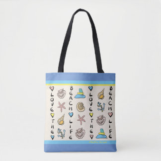 Beach Lover's Bag - sea glass