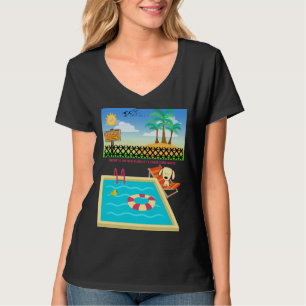 Beach loving Dog Ready to Hit the Sands Wishing T-Shirt
