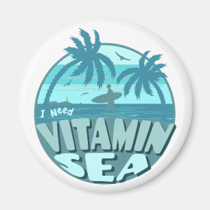 Beach magnet ocean magnet sea gift