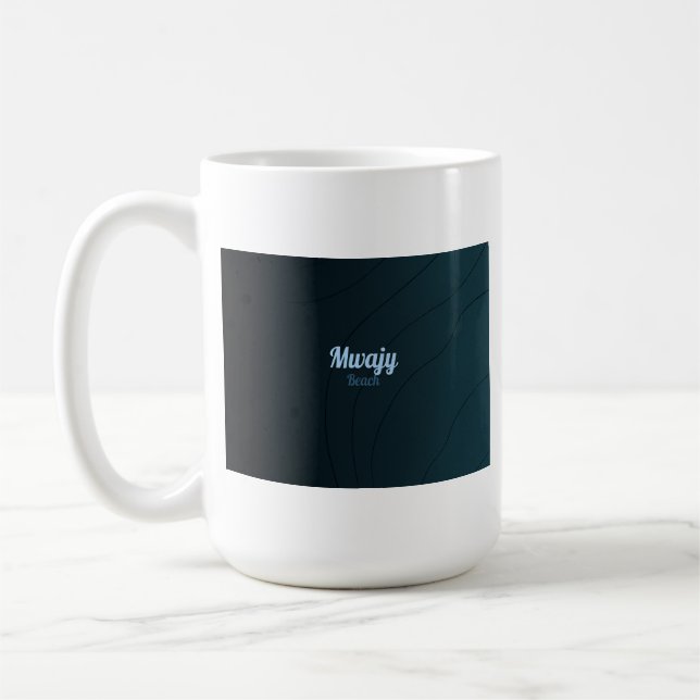 Beach mags or coffee or company pro  mug (Left)