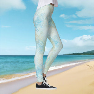 Beach Mermaid Dream Pattern Leggings