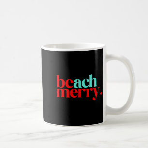 Beach Merry Christmas Funny Coffee Mug